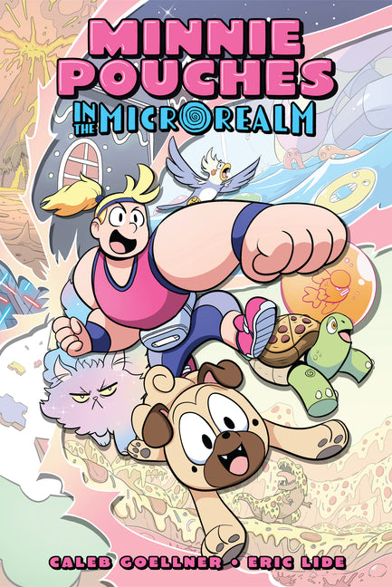 Book cover for Minnie Pouches in the Microrealm