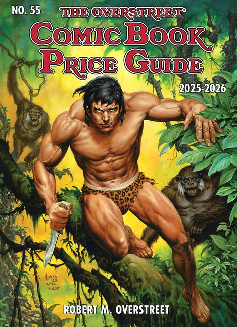 Book cover for Overstreet Comic Book Price Guide Volume 55 (Hardcover)