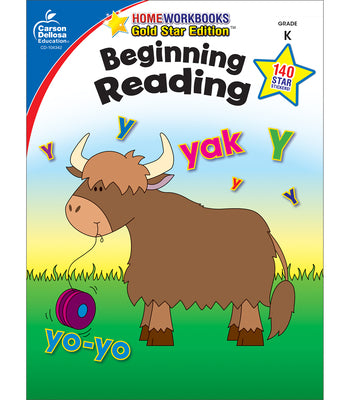 Book cover for Beginning Reading, Grade K: Gold Star Edition Volume 3