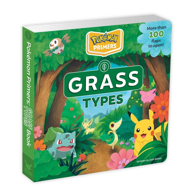 Book cover for Pokémon Primers: Grass Types Book