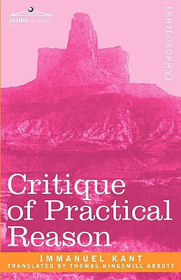 Book cover for Critique of Practical Reason
