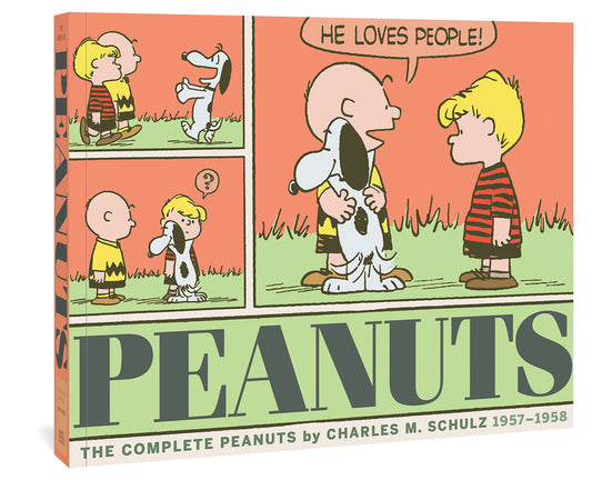 Book cover for Complete Peanuts 1957-1958: Vol. 4 Paperback Edition