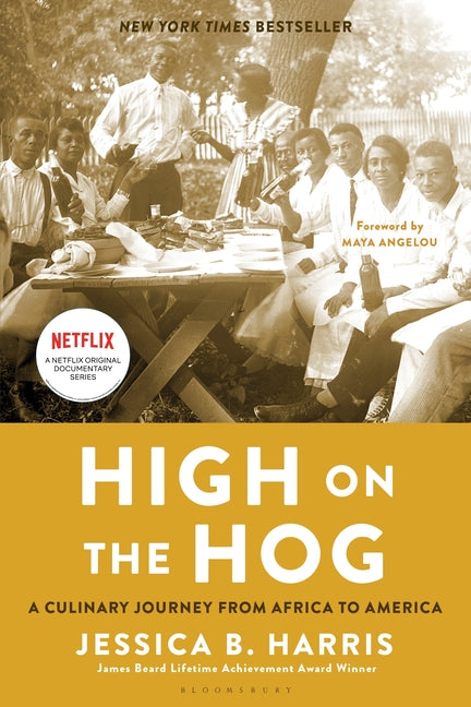 Book cover for High on the Hog: A Culinary Journey from Africa to America
