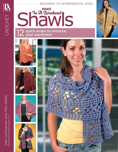 Book cover for Make in a Weekend Shawls