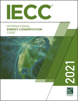 Book cover for 2021 International Energy Conservation Code