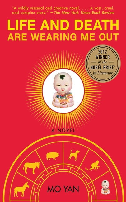 Book cover for Life and Death Are Wearing Me Out
