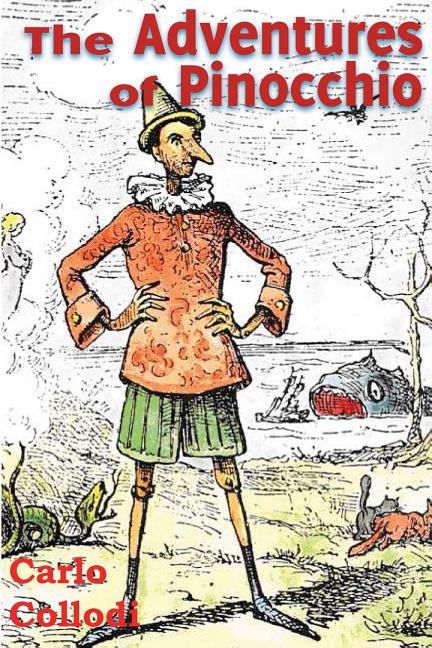 Book cover for Adventures of Pinocchio