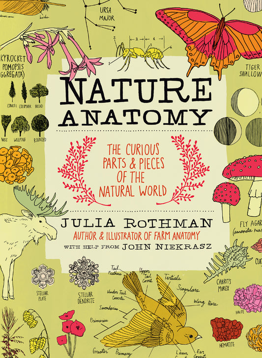 Book cover for Nature Anatomy: The Curious Parts and Pieces of the Natural World