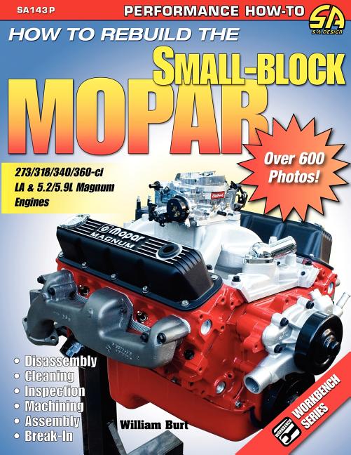 Book cover for How to Rebuild the Small-Block Mopar