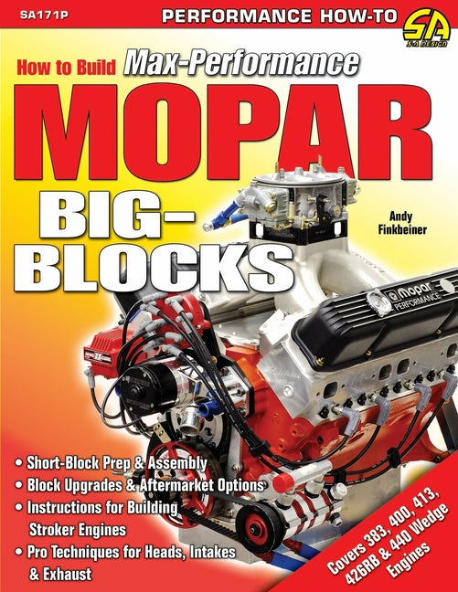 Book cover for How to Build Max-Performance Mopar Big-Blocks
