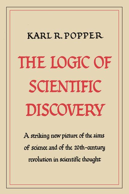 Book cover for Logic of Scientific Discovery