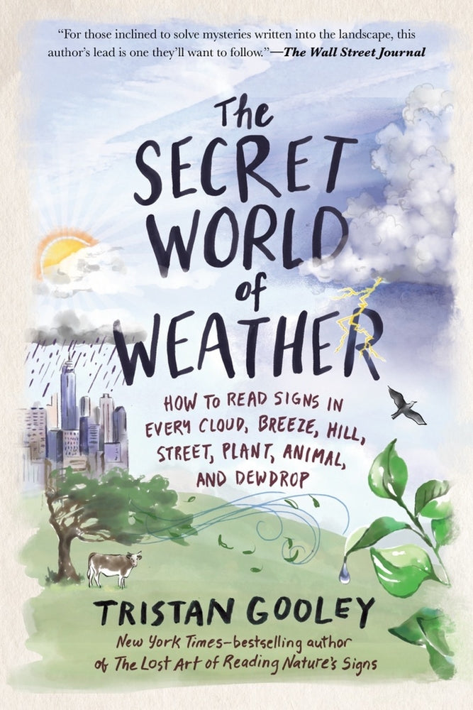 Book cover for The Secret World of Weather: How to Read Signs in Every Cloud, Breeze, Hill, Street, Plant, Animal, and Dewdrop