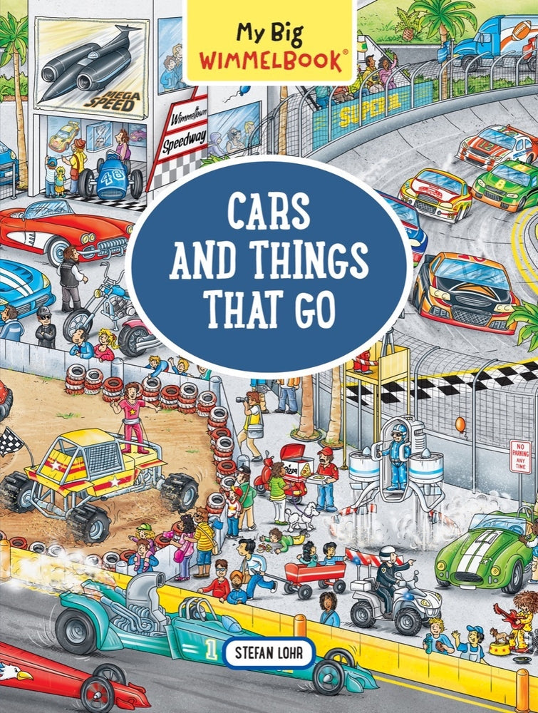 Book cover for My Big Wimmelbook(r) - Cars and Things That Go: A Look-And-Find Book (Kids Tell the Story)
