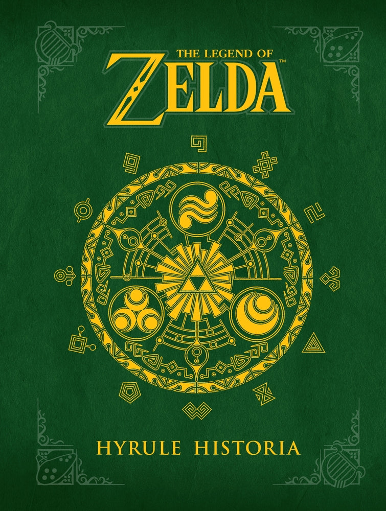 Book cover for The Legend of Zelda: Hyrule Historia