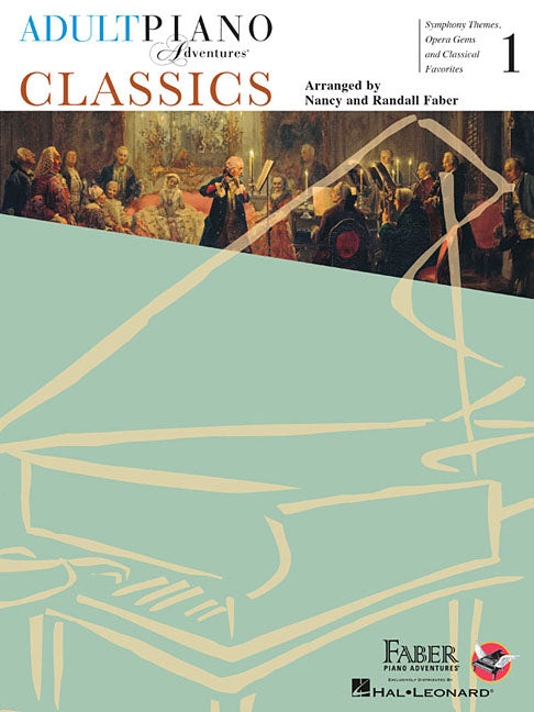 Book cover for Adult Piano Adventures - Classics, Book 1