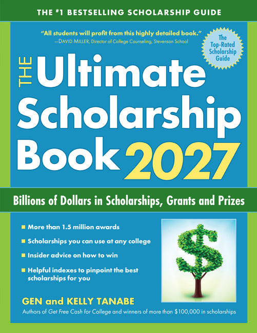 Book cover for Ultimate Scholarship Book 2027: Billions of Dollars in Scholarships, Grants and Prizes