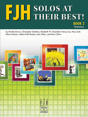 Book cover for Fjh Solos at Their Best!, Book 2