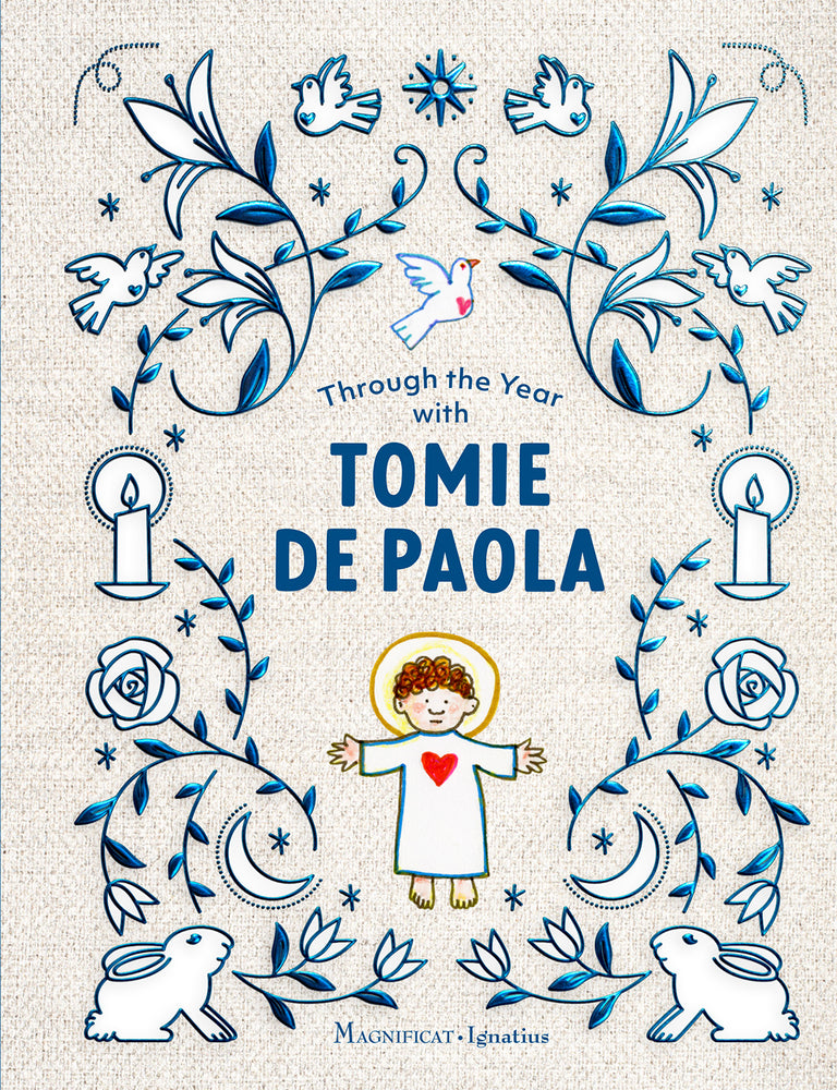 Book cover for Through the Year with Tomie dePaola