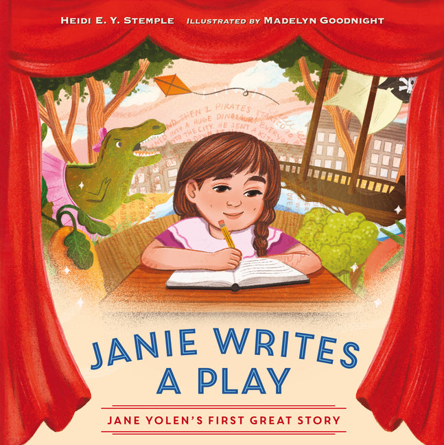Book cover for Janie Writes a Play: Jane Yolen's First Great Story