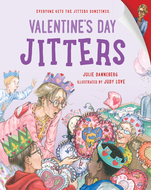 Book cover for Valentine's Day Jitters