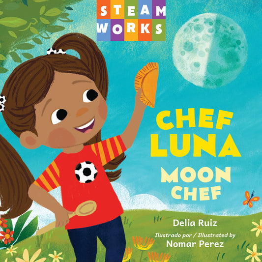 Book cover for Chef Luna / Moon Chef (Spanish Bilingual Edition)