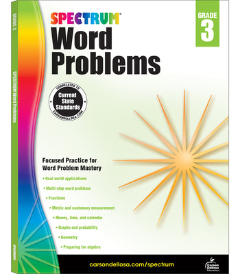 Book cover for Word Problems, Grade 3