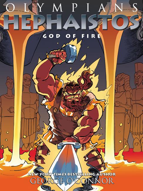 Book cover for Olympians: Hephaistos: God of Fire