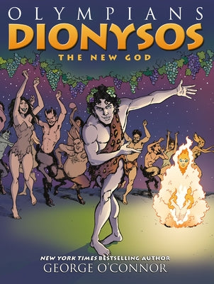 Book cover for Olympians: Dionysos: The New God