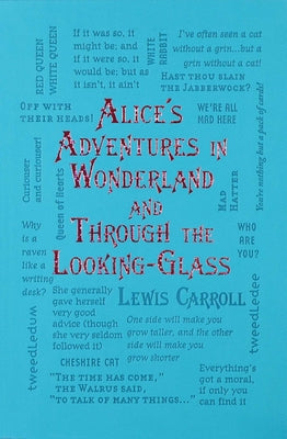 Book cover for Alice's Adventures in Wonderland and Through the Looking-Glass