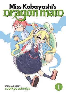 Book cover for Miss Kobayashi's Dragon Maid, Volume 1