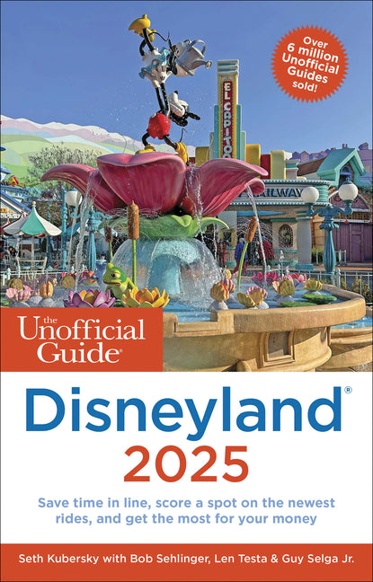 Book cover for Unofficial Guide to Disneyland 2025