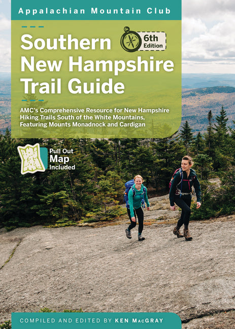 Book cover for Southern New Hampshire Trail Guide: Amc's Comprehensive Resource for New Hampshire Hiking Trails South of the White Mountains, Featuring Mounts Monadn