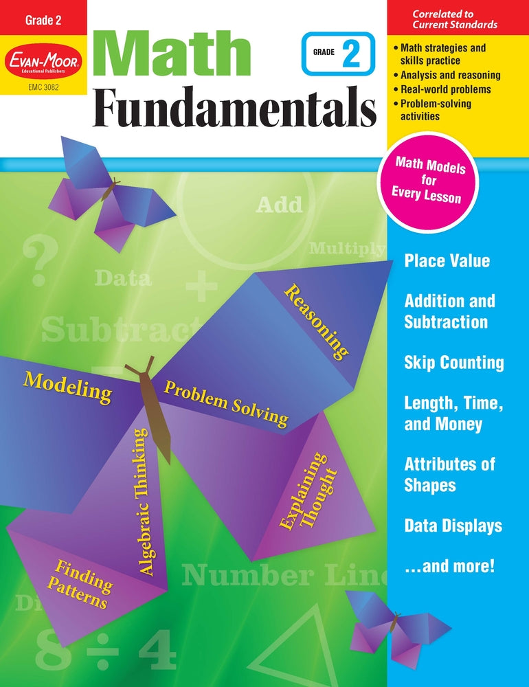 Book cover for Math Fundamentals, Grade 2 Teacher Resource
