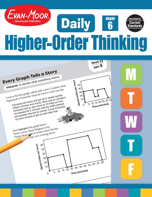 Book cover for Daily Higher-Order Thinking, Grade 6 Teacher Edition (Teacher)