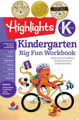 Book cover for Kindergarten Big Fun Workbook