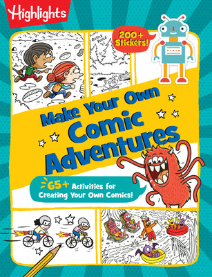 Book cover for Make Your Own Comic Adventures