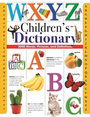 Book cover for Children's Dictionary: 3,000 Words, Pictures, and Definitions