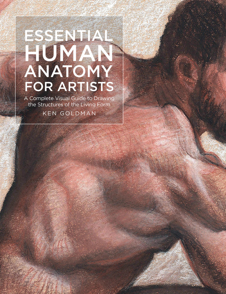 Book cover for Essential Human Anatomy for Artists: A Complete Visual Guide to Drawing the Structures of the Living Form