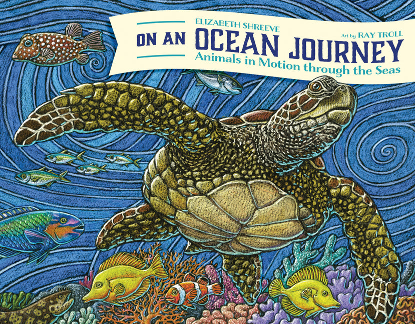 Book cover for On an Ocean Journey: Animals in Motion Through the Seas