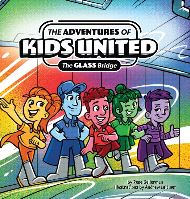 Book cover for Adventures of Kids United: The Glass Bridge