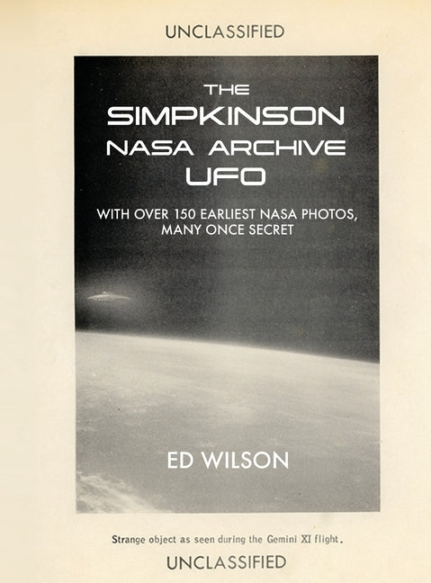 Book cover for Simpkinson NASA Archive UFO: With Over 150 Earliest NASA Photos, Many Once Secret