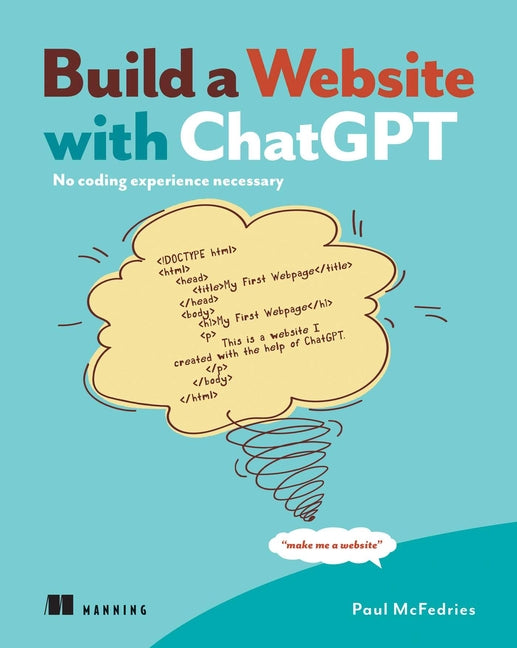 Book cover for Build a Website with ChatGPT: No Coding Experience Necessary