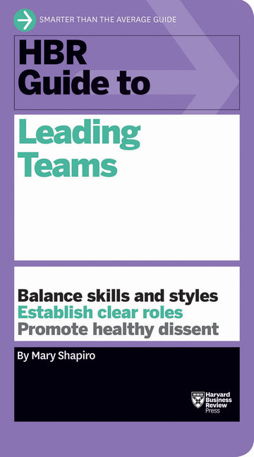 Book cover for HBR Guide to Leading Teams