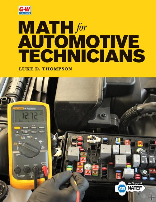 Book cover for Math for Automotive Technicians