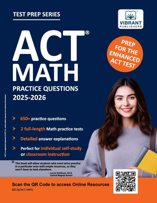 Book cover for ACT Math Practice Questions