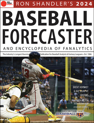 Book cover for Ron Shandler's 2024 Baseball Forecaster: And Encyclopedia of Fanalytics