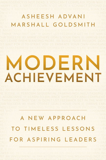 Book cover for Modern Achievement: A New Approach to Timeless Lessons for Aspiring Leaders