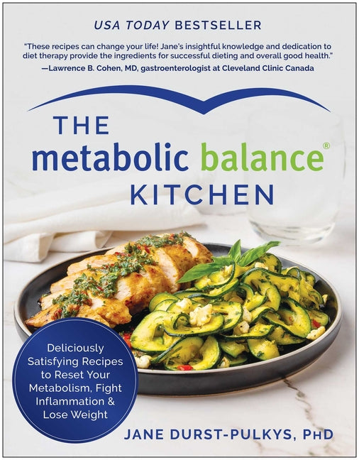 Book cover for Metabolic Balance Kitchen: Deliciously Satisfying Recipes to Reset Your Metabolism, Fight Inflammation, and Lose Weight