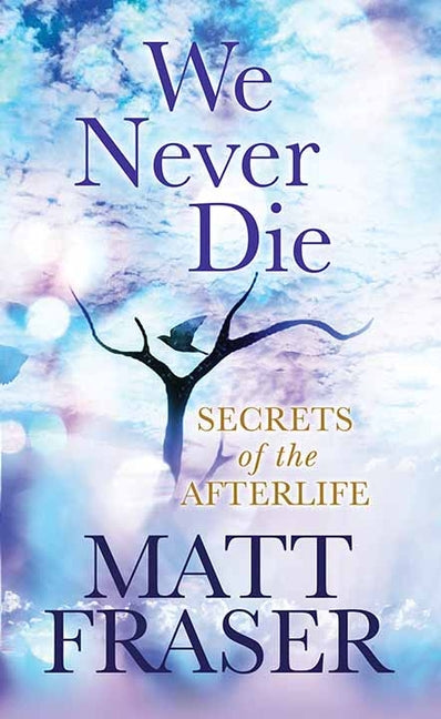 Book cover for We Never Die: Secrets of the Afterlife