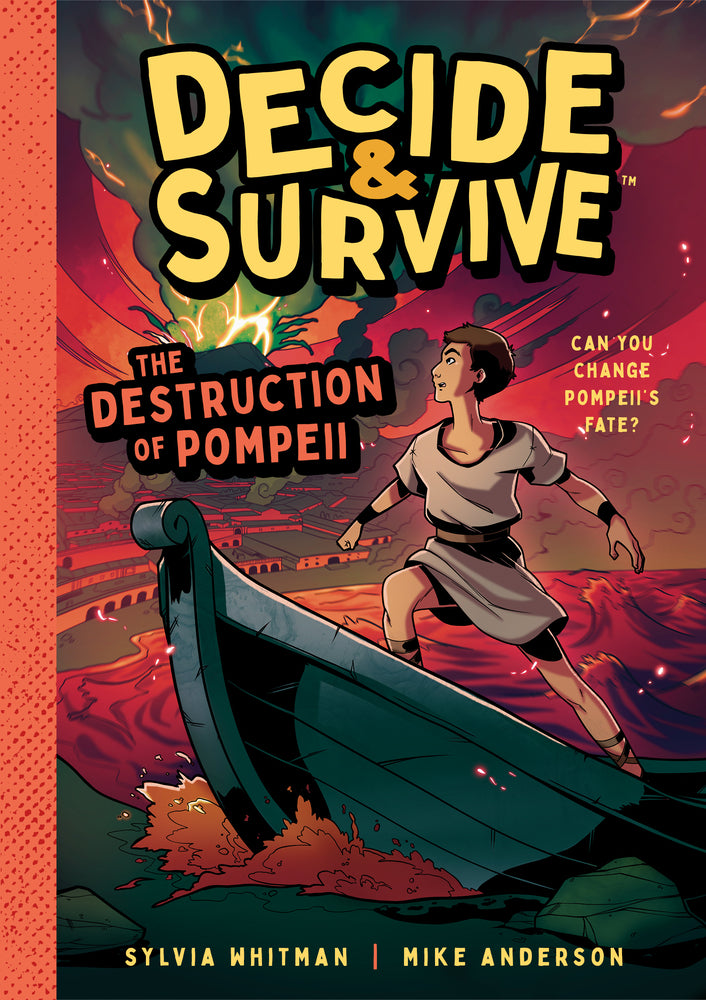 Book cover for Decide & Survive: Destruction of Pompeii: Can You Change Pompeii's Fate?